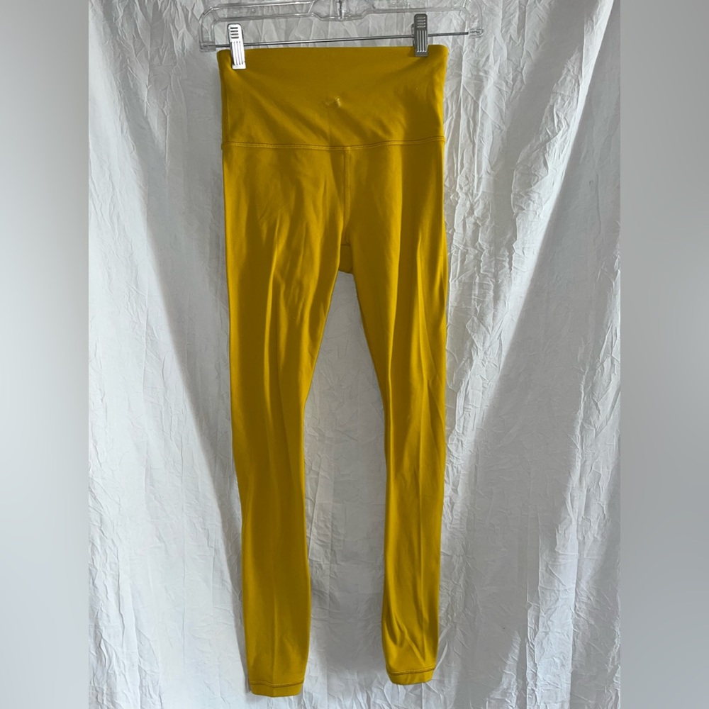 Athleta Bright Yellow Leggings 🌵xxs